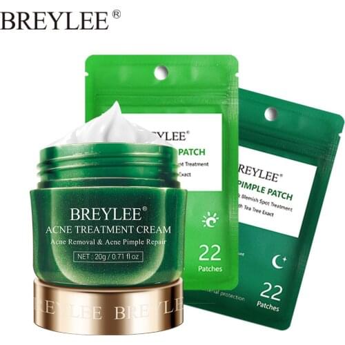 BREYLEE Acne Pimple Patch Face Mask Skin Care Acne Treatment Serum Face Cream Acne Cream Essence Sheet Mask Facial Care Tools