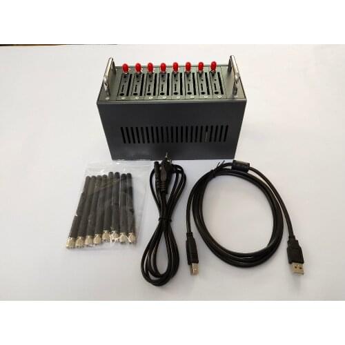 Cheapest 8 ports MTK M35 modem support bulk sms IMEI change