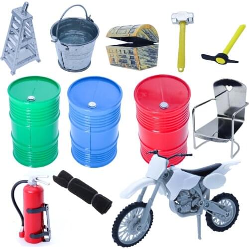 Mini 1:10 RC Parts and Accessories Decoration for 1/10 Rock Crawler Car Axial SCX10 RC4WD D90 D110 CC01 TF2 Traxxas TRX4 TRX-4