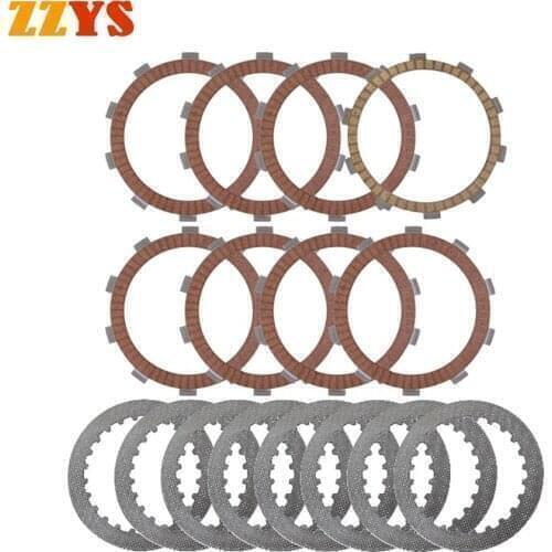 Steel and Friction Clutch Plate Kit For Honda NT700 Deauville RC59 XL700 Transalp RD13 RD15 NT XL 700 VT750 VT750S RC58 VT 750