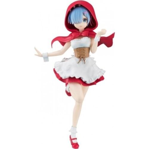 Re ZERO Starting Life in Another World SSS Red Hood Rem Action Figure figura T30