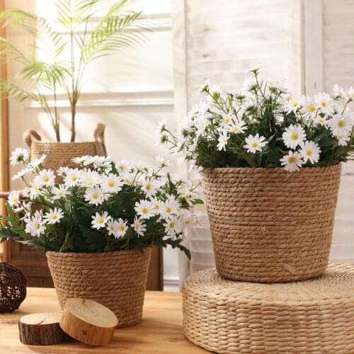 Artificial Daisy Flowers Silk Fake Chamomile Flowers Stamen Small Daisy for Wedding Home Table Decor