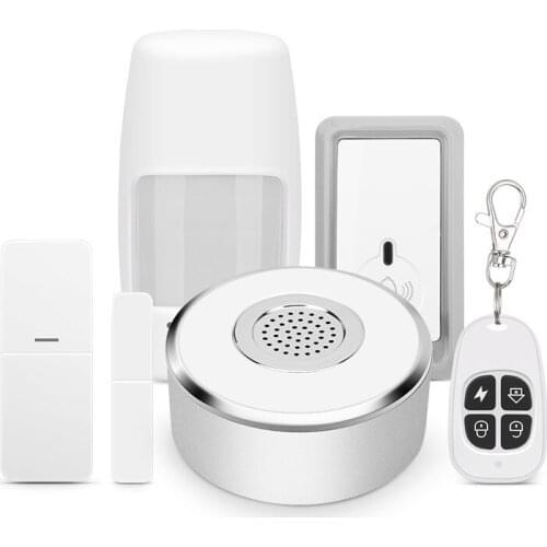 Smart home security alarm kit Tuya Alexa anti-theft system equipment wireless WIFI voice control