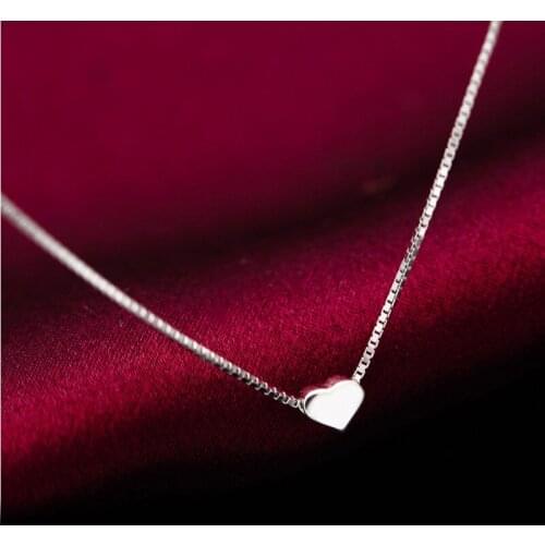 Trendy Love Heart Choker Necklaces For Women Fashion Long Sweater Chain Necklaces 2021 Party Jewelry Gift