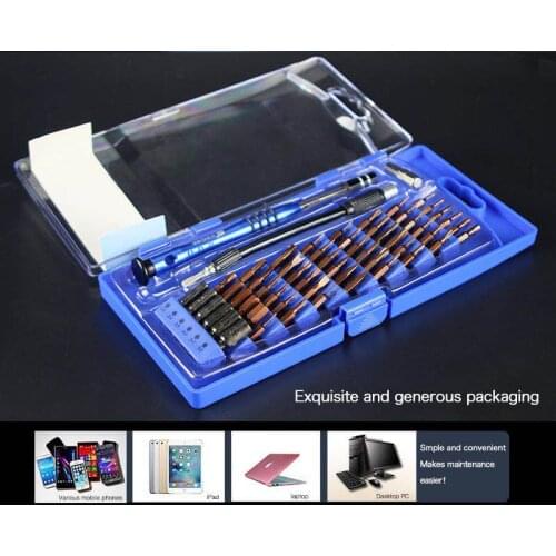 58 in 1 Precision Screwdriver Tool Kit Magnetic Screwdriver Set for iPhone4-X Tablet Macbook Xbox PC Sumsung xiaomi huawei