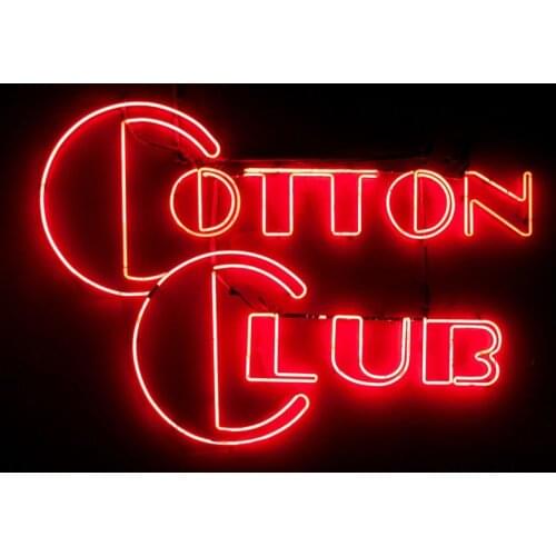 Neon Signs Cotton clubNeon noir Studio Neon Bulbs Sign Handcraft Decorate Room Restaurant light design Personalized Iconic Sign