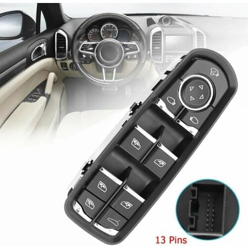 Electric Power Window Master Control Switch 7PP959858RDML for Porsche Macan Panamera Cayenne New