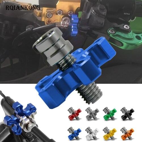 Motorcycle CNC Billet Clutch Cable Wire Screw Adjustment Knob M8 * M10 FOR Honda Hornet 600 700 900 FZ6 N/S FZ6R FZ8 XJ6 FZ-1
