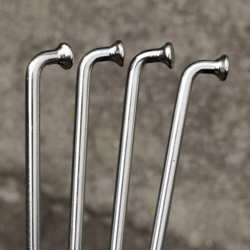 9G Diameter 3.5mm J-bend Round Body Spokes For Electric Bike Hub Motor Material 304 Stainless Stee Sliver Motorcycle Spokes