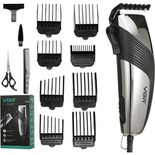 VGR 121 hair trimmer cord hair clipper haircut machine beard trimmer 10W powerful clipper household barber clipper