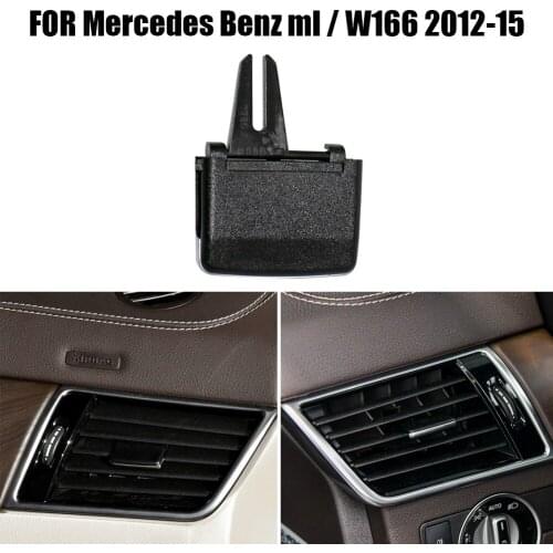 For Mercedes-Benz ML-Class Air Conditioning Vent Outlet Tab Clip Repair Non-Cutting for Mercedes-Benz ML-Class Black Interior Ac