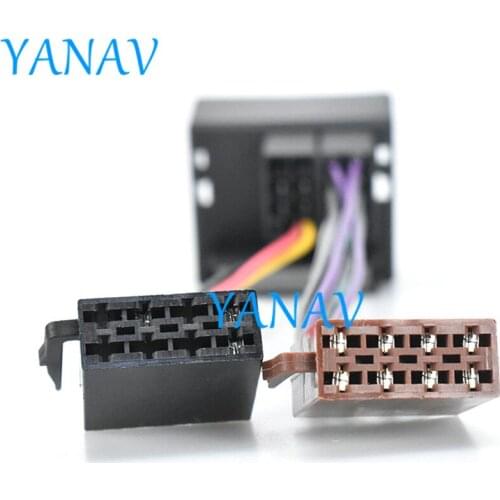 12-026Wire Harness Adaptor ISO RADIO ADAPTER CABLE FOR-CITROEN C2,C3 2003+;C4,C5 2004+-PEUGEOT All models with Most connectorCar
