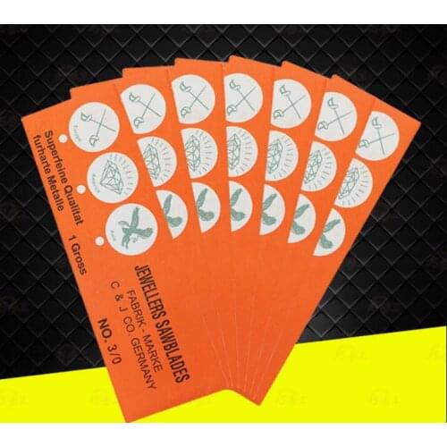 144pcs/gross Jewelry tools Saw Blades goldsmith cutting sawblade