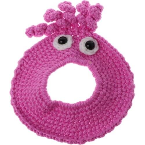 Animal Camera Buddies Lens Accessory for Child/Kid/Pet Photography Knitted Lion Octopus Teaser Toy Lens Posing Photo Props