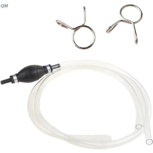 Automobile suction pipe gasoline manual self-priming hose portable motorcycle fuel tank 13MF
