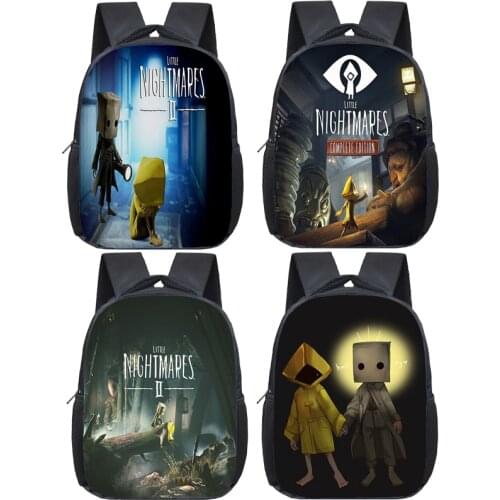 Toddler Little Nightmares 2 Kindergarten Backpack Baby School Bags Boys Girls Book Rucksack Daily Knapsack Children School Gifts