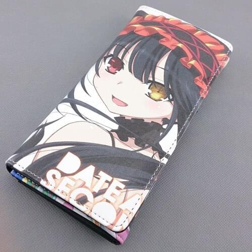 Anime DATE A LIVE Kurumi Long style PU Wallet Yoshino Womens Wallet
