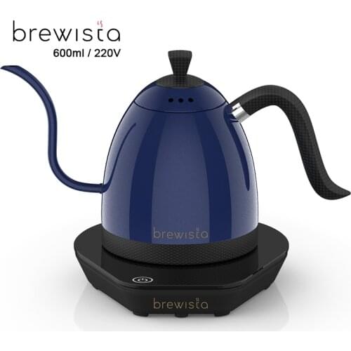 Brewista Competition Electric Gooseneck Insulated Variable Pour Over Kettle 600ml 220V Temperature Control Coffee Pot Coffeeware