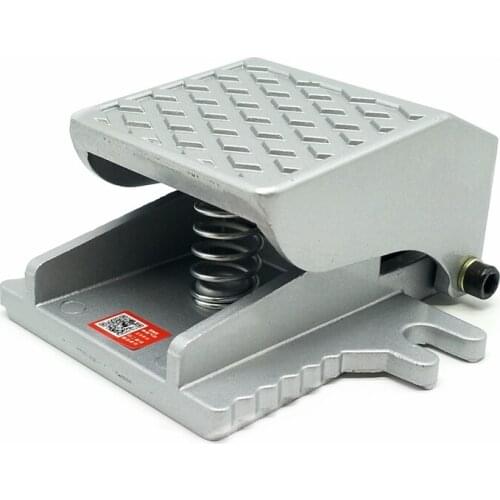 FV-02 1/4'' Threaded Air Pneumatic Pedal Valve Foot Switch 3 Way 2 Position Foot Control Valve