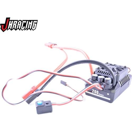 Jhracing 200A Waterproof Brushless ESC for 1:5 RC Car