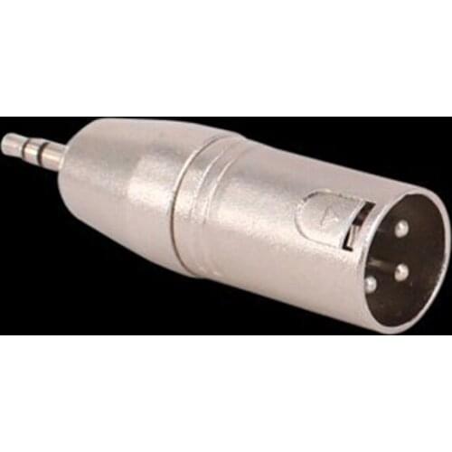 Jack Male To XLR 3-Pin Male Stereo Plug Shielded Microphone Mic Cable TRS Cable Jack 3.5 Male To XLR Male Adapter