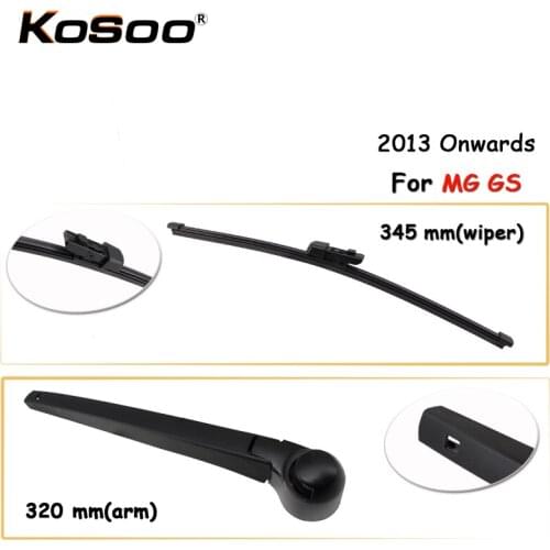 KOSOO Auto Rear Car Wiper Blade For MG GS,345mm 2013 Onwards Rear Window Windshield Wiper Blades Arm,Car Accessories Styling