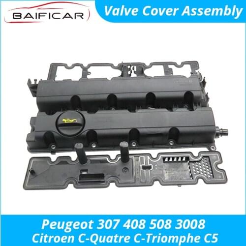 Baificar Brand New High Quality Valve Cover for Peugeot 307 408 508 3008 Citroen C-Quatre C-Triomphe C5 2.0 2.3 EW10A EW12