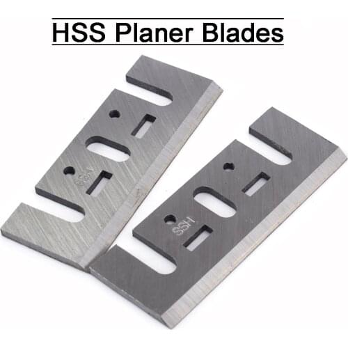 2pcs Electric Planer Spare Blades Replacement Wood Planer Knife For Woodworking 1900B Power Tool Part Spare Blades 80x29x3mm