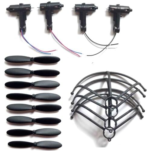 LSRC LS-MINI Quadcopter S66 mini RC Drone Spare Parts Arm Motor Engines Propellers Guard