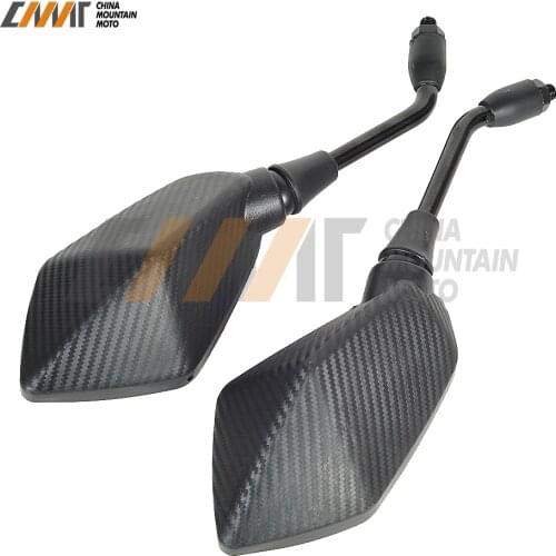 M10 10mm Motorcycle Rearview Mirror Case for kawasaki Z300 ER-6N ER-6F ER-5 Z800 Z900 Z1000 Z750 W800 ZRX 400 1100 1200