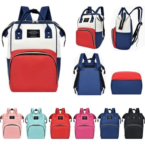 Fashion Large Capacity Diaper Bag Maternity Backpack Mommy Bag Nappy Bag Outdoor Travel Nursing Bag for Baby Care