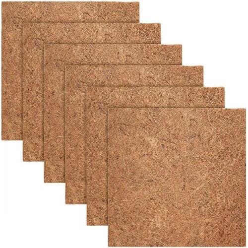Practical Natural Coconut Fiber Mat, Reptile Carpet, Pet Terrarium Substrate for Lizard Snake Turtle Turtles Iguana Gecko