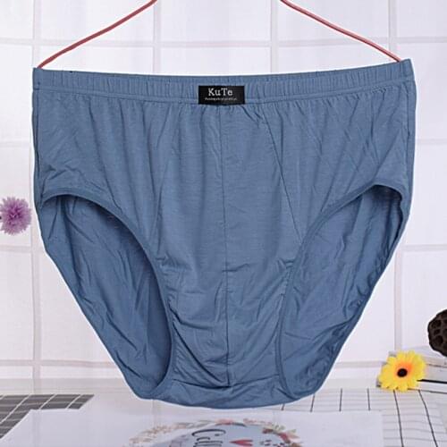 New Arrival Cotton Breathable Mens Briefs Plus Size 6XL / 7XL/8XL Men Underwear Panties Mens Panties