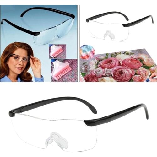 Magnifying Glass Eye Sewing Magnifier Light-weight Glasses Style Magnifier Gifts for Mom Grandmother