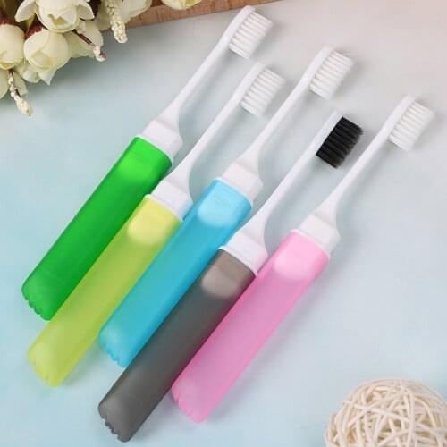 High Quality Camping Travel Outdoor Toothbrush Foldable Toothbrush Tooth Brush