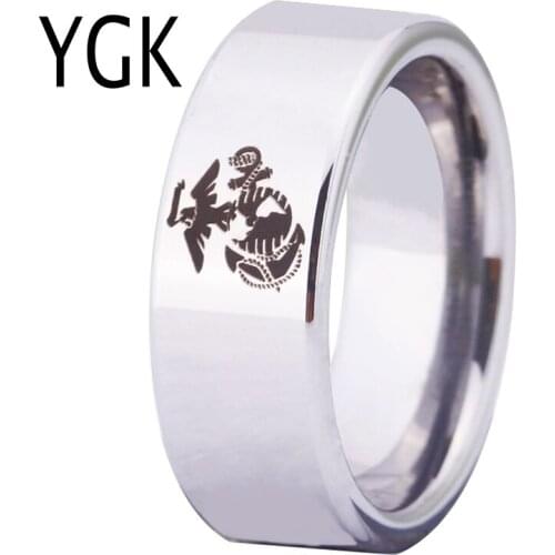 YGK Silver Rings For Men
