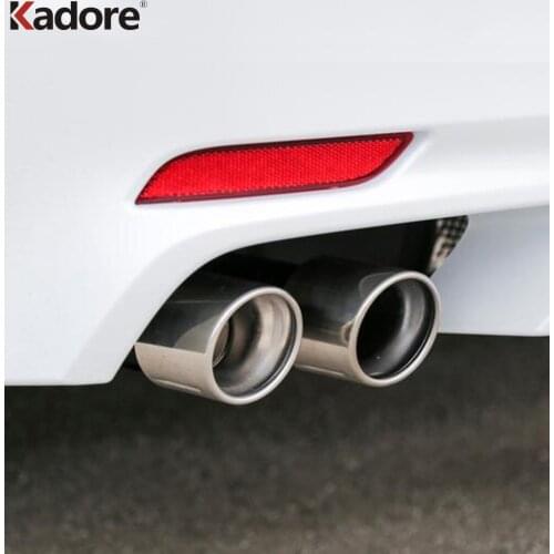 For Toyota Camry XV 70 2017 2018 2019 2020 ABS Chrome Exterior Rear Fog Light Cover Trims Tail Foglight Lamp Frames Accessories