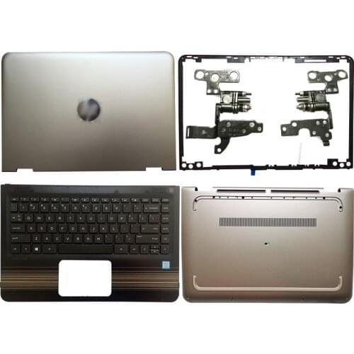 Laptop LCD Back Cover/Front Bezel/Hinges/Palmrest/Bottom Case For HP Pavilion X360 13-U Series 856004-001 856037-001 856006-001