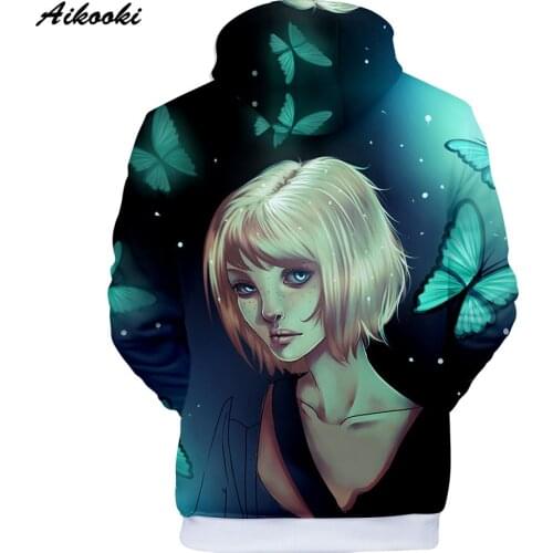 Leisure Womens Coats Life Is Strange 2 Hoodies 3D Boy Brand Autumn Tracksuit Pullover Street wear Hoodies Life Is Strange 2