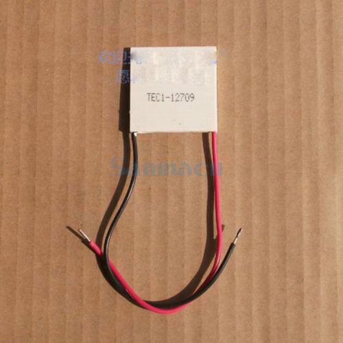 40x40x3.3mm 9A 15V 76.5W TEC1-12709 Thermoelectric Cooler Peltier Heatsink