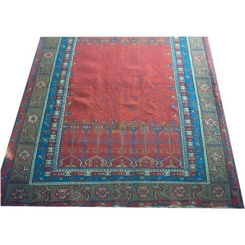 Antique Chinese Hand-made Wool For Carpets Living Room Home Decoration Ethnic Style Natural Sheep Wool soumak rug