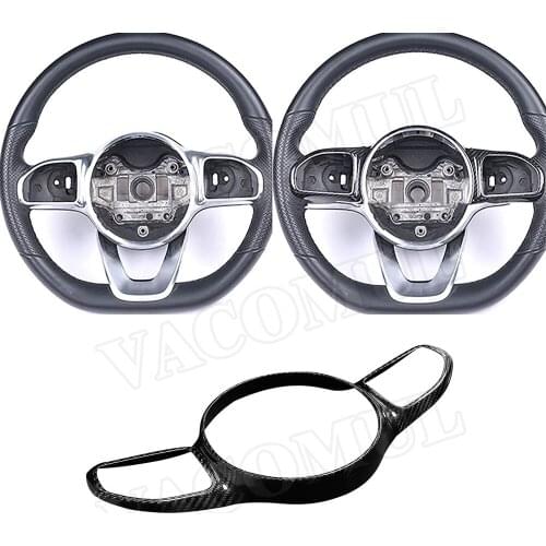 For W118 Carbon Fiber Steer wheel button Frame Central Control Sticker For Mercedes Benz CLA A Class CLA200 260 A180 AMG 2020