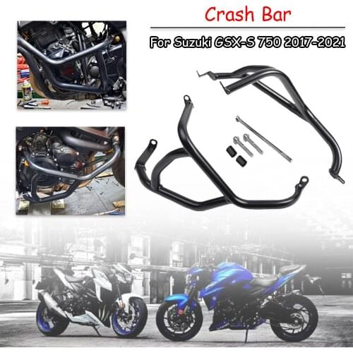 For Suzuki GSXS750 GSX-S 750 Engine Guard Crash Bars Falling Protection Bumper 2021 2020 2019 2018 2017 GSXS 750 Accessories