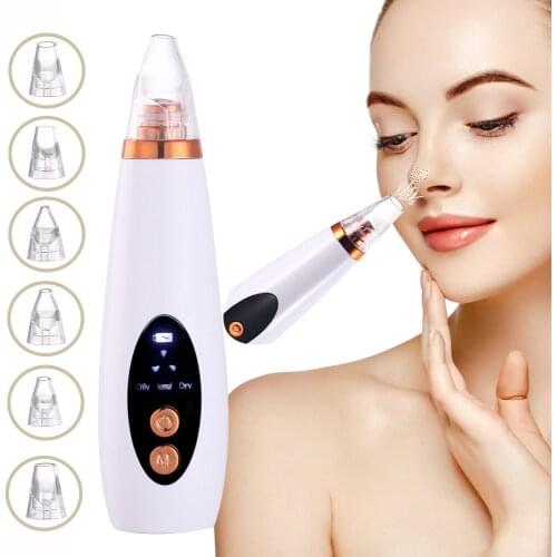 Electric Blackhead Remover Facial Pore Cleaner Vacuum Acne Cleanser Deeply Cleaning Compact Skin Care Tool
