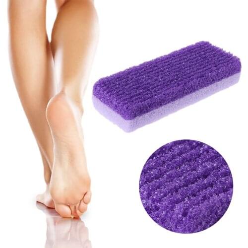 Foot File Scrubber Pumice Stone Pedicure Tools Foot Rubbing Exfoliation Dead Skin Calluses Remover Hard Skin Cracked Heel Repair