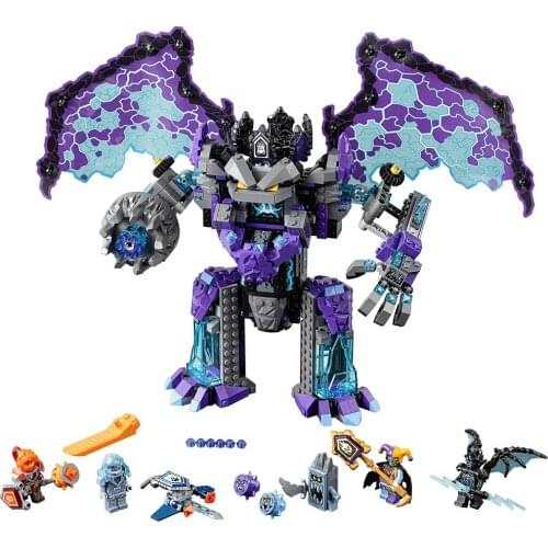 10705 Nexion Knights The Stone Colossus of Ultimate Destruction Compatible 70356 Block Set Building Toys for children