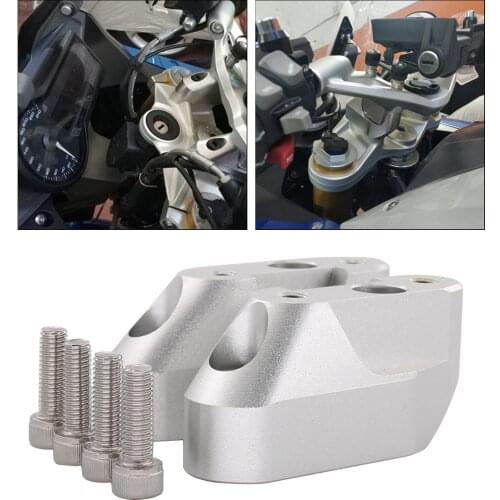 Heavy Duty Aluminum Handlebar Riser Kit for R1200rs 2015 2016 Accessory