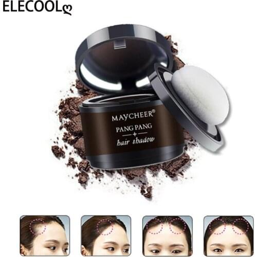 ELECOOL Hair Shadow Powder Hair Line Modified Repair Hair Shadow Trimming Powder Makeup Hair Concealer Natural Cover Hair Edge