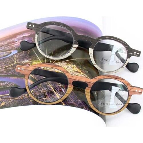 High-end new progressive multi-focus mens reading glasses fashion ladies near and far dual-purpose reading glasses