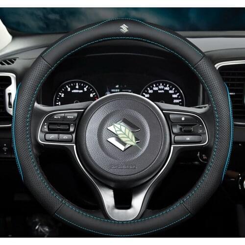 Car Steering Wheel Cover For Suzuki Liana Splash Reno Swift SX4 Jimny Ignis Alto Samurai Baleno Vitara Grand Vitara Alto parts